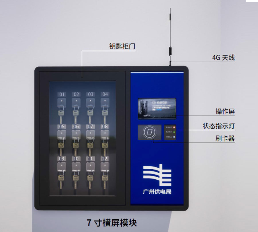 12锁智能钥匙柜