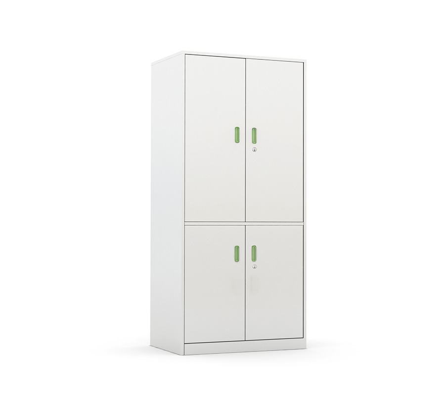 Double door filing cabinet -- high