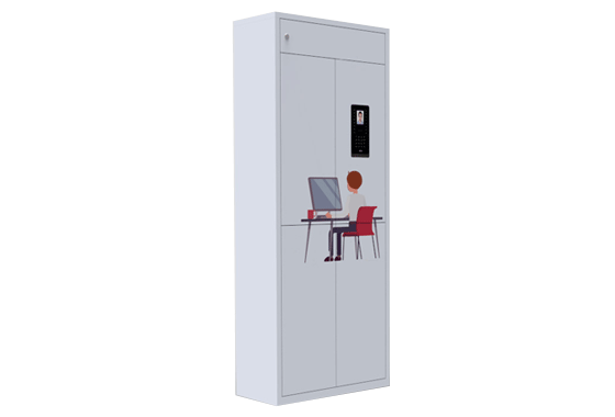 Face recognition smart  storage cabinet